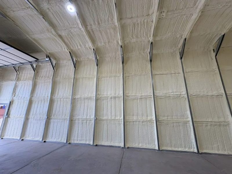 Spray foam insulation project in Missouri City