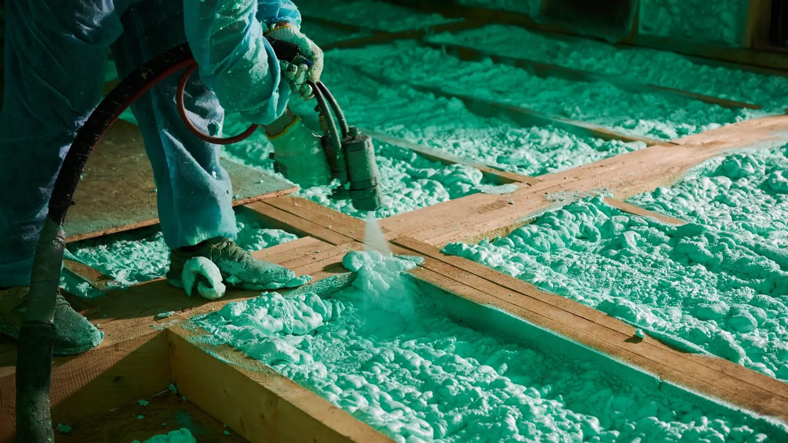 Spray foam insulation in Missouri City, Texas